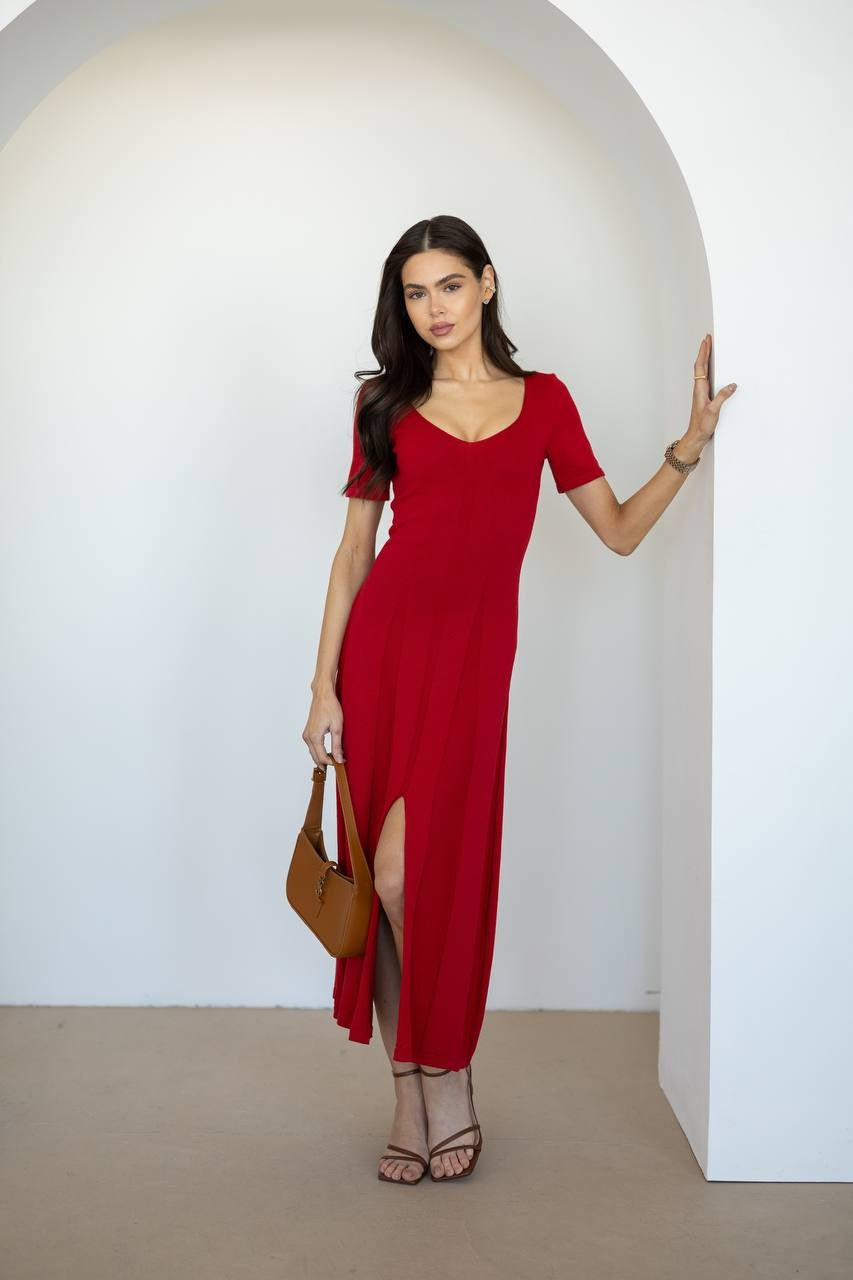 Petal Midi Dress