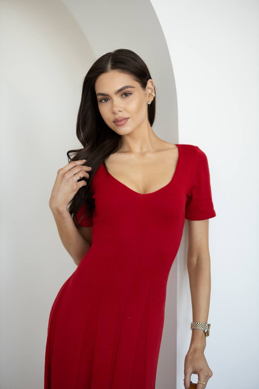 Petal Midi Dress