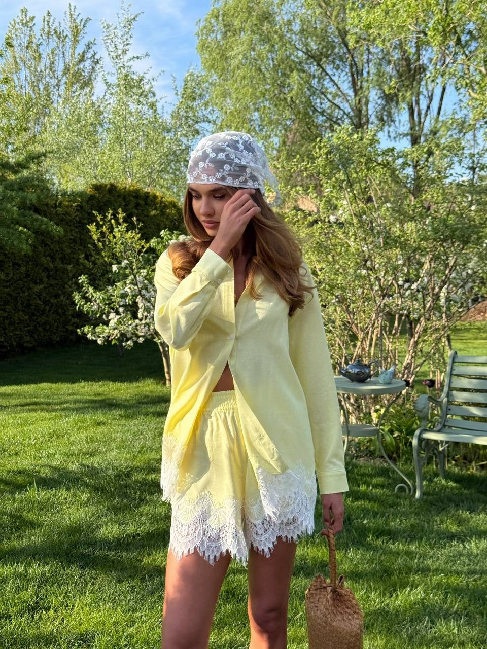 Dentelle Shirt Dress