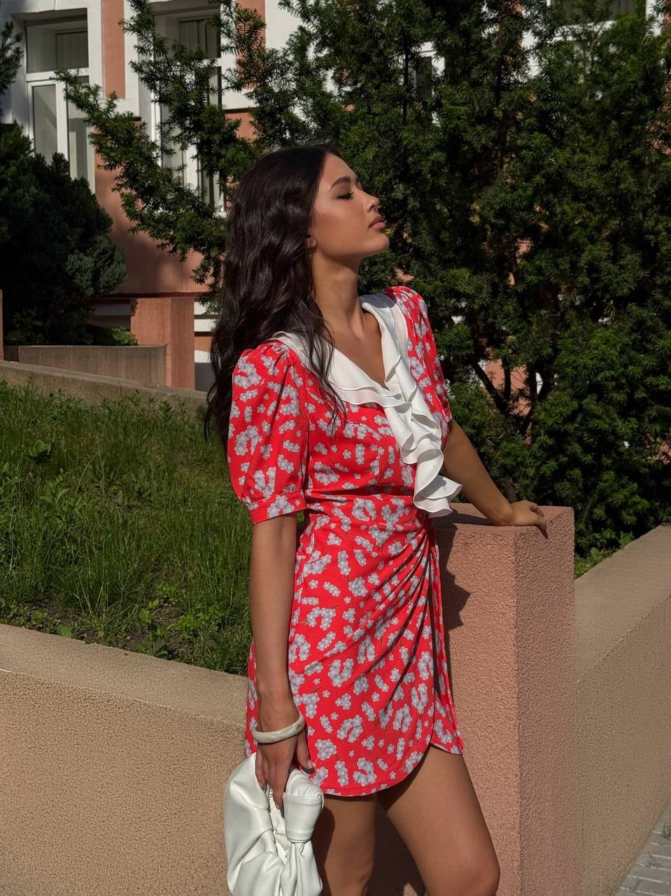 Bouquet Wrap Dress