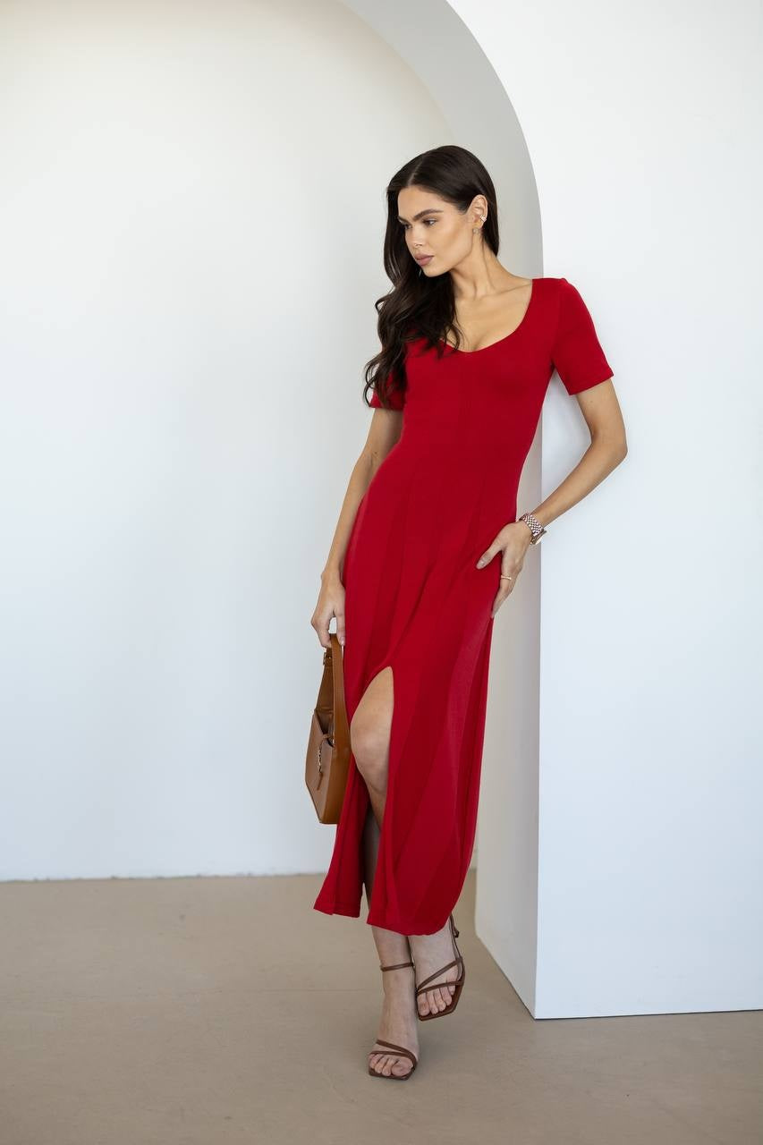 Petal Midi Dress