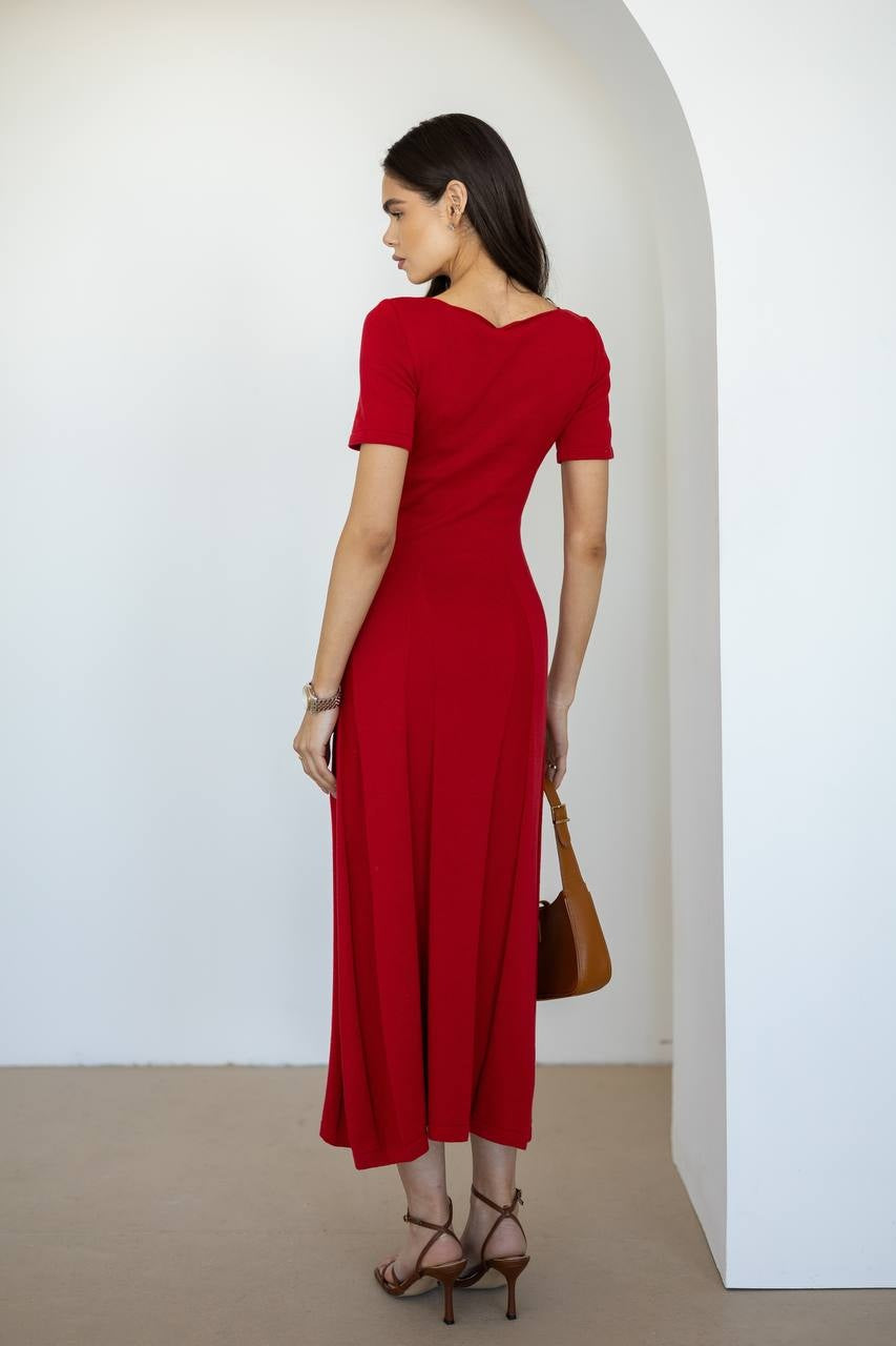 Petal Midi Dress