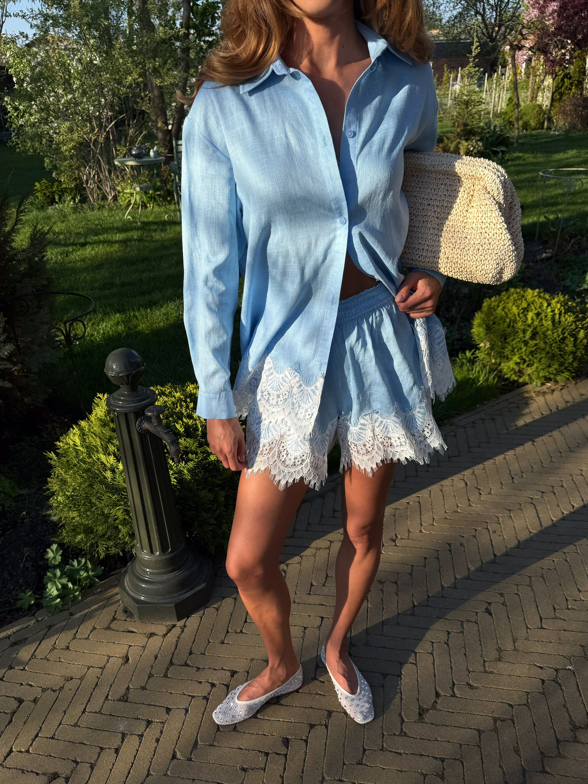 Dentelle Shirt Dress