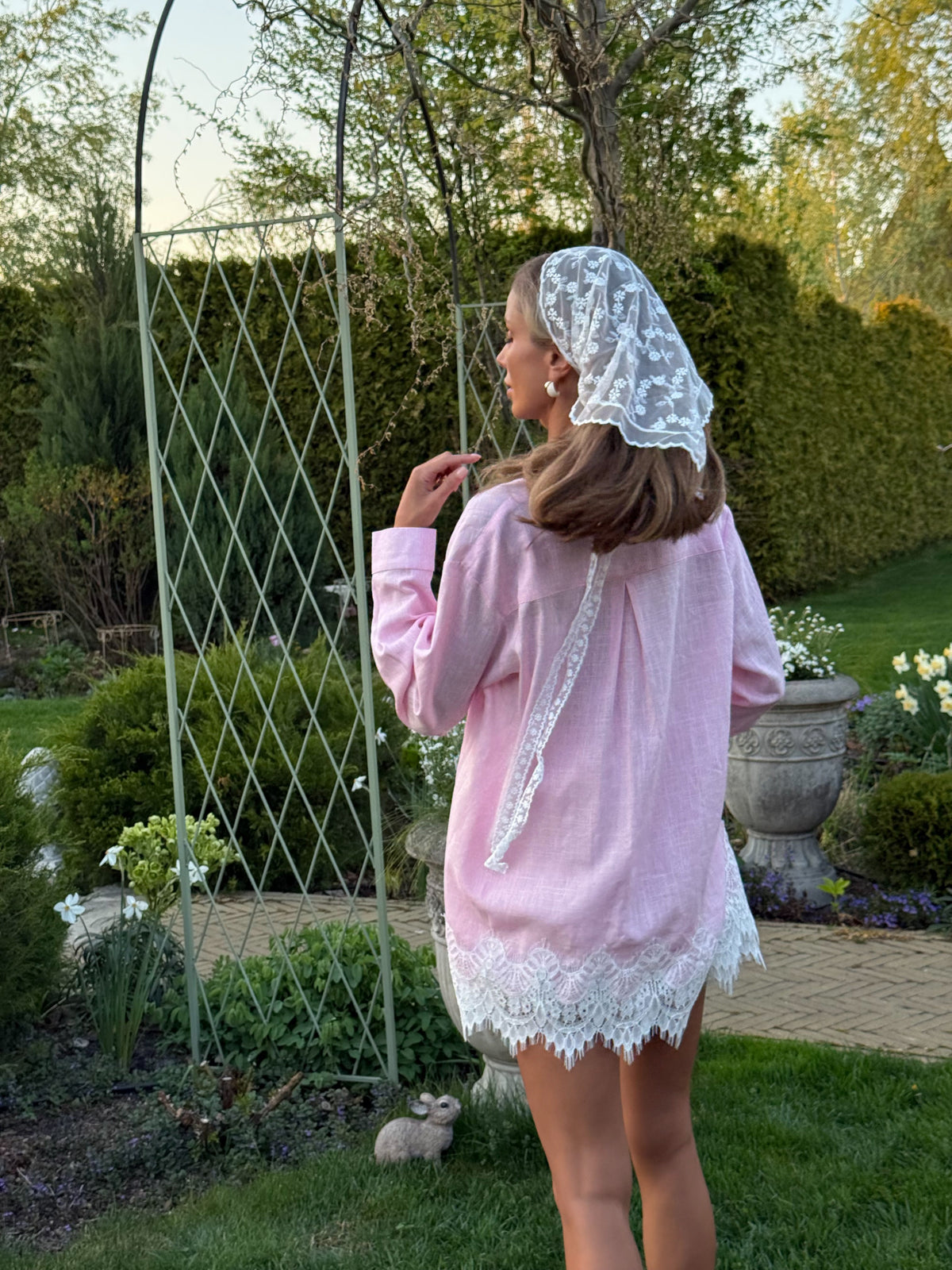 Dentelle Shirt Dress