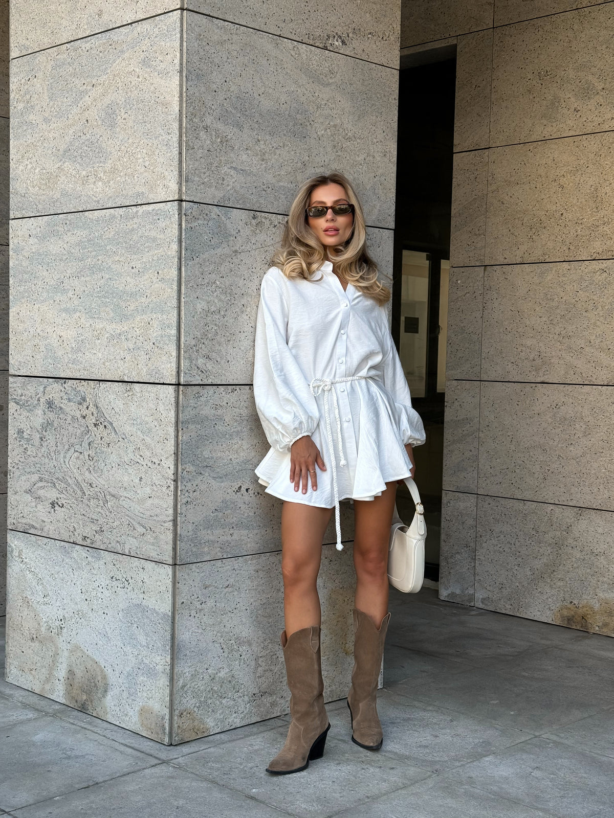 Cordelière Shirt Dress