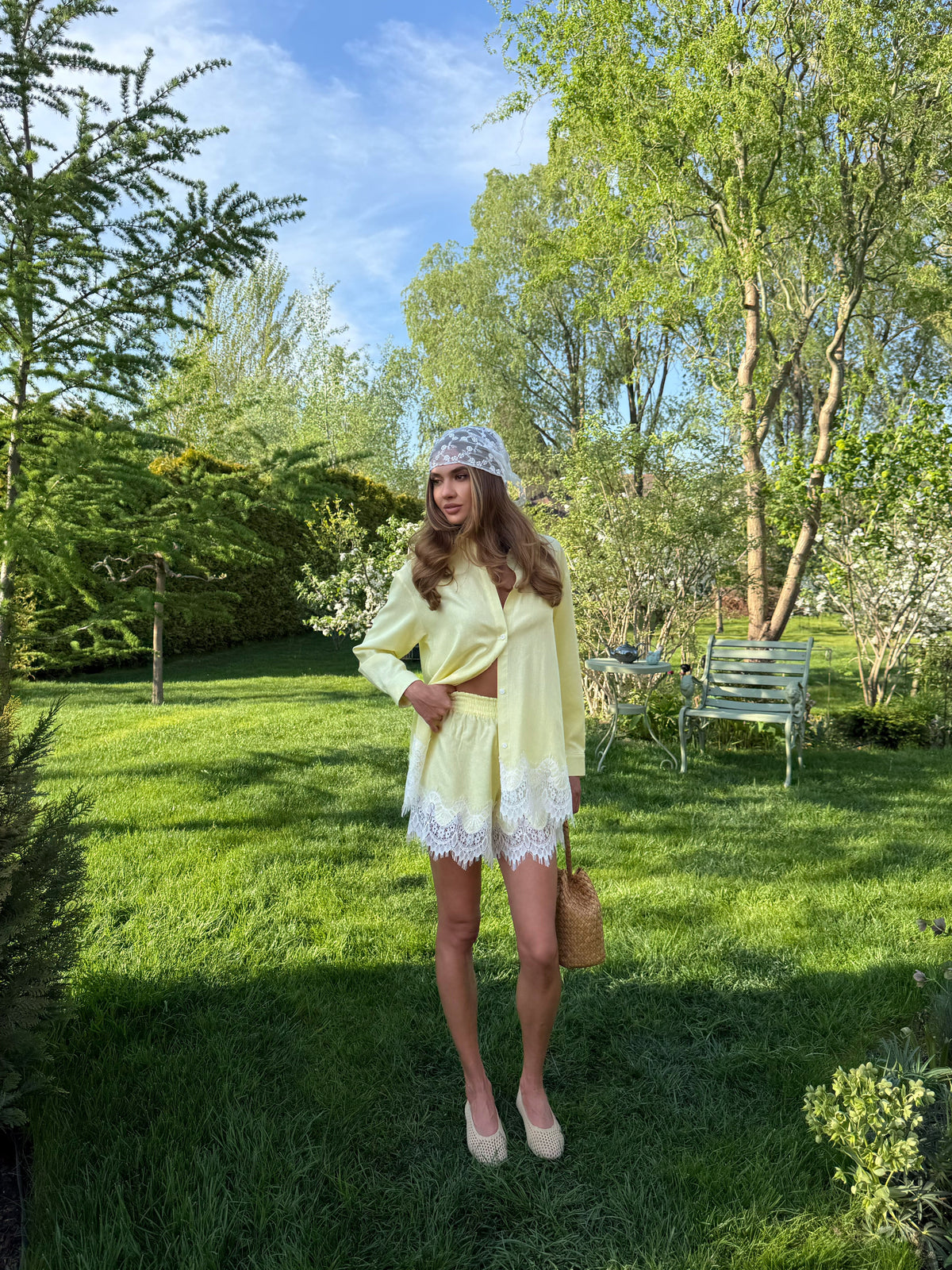 Dentelle Shirt Dress