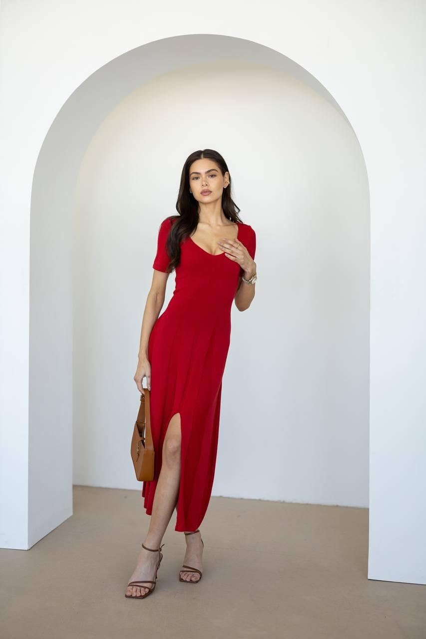 Petal Midi Dress