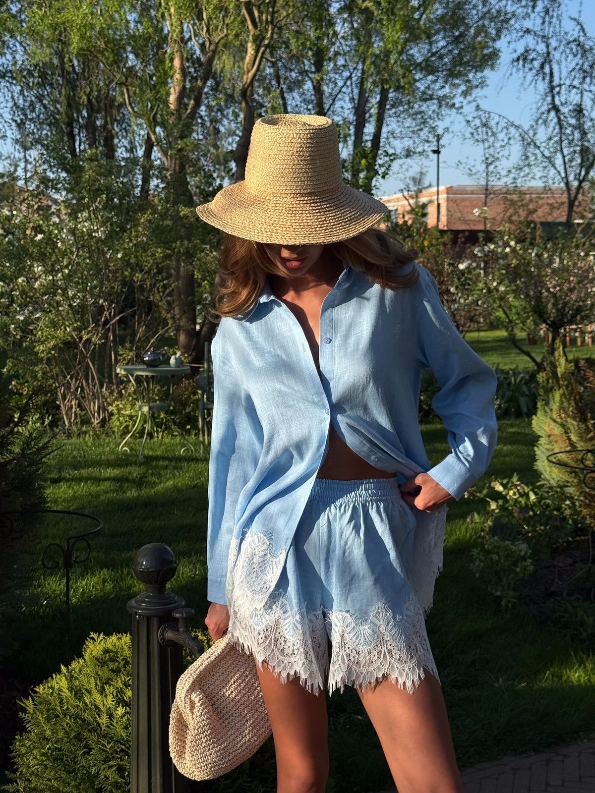 Dentelle Shirt Dress