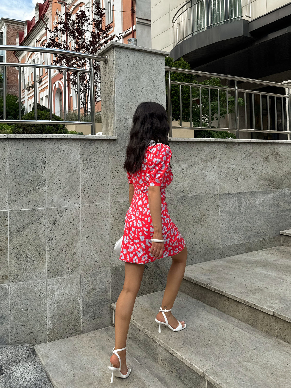 Bouquet Wrap Dress