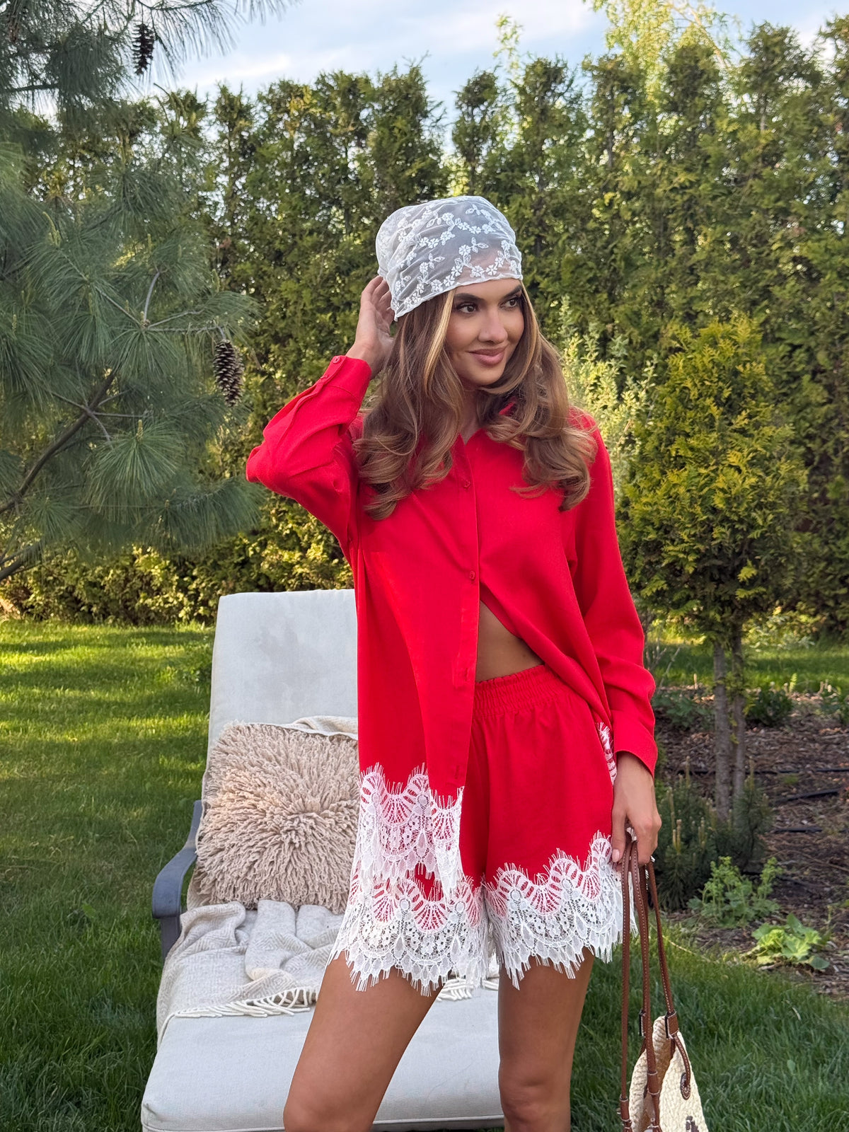 Dentelle Shirt Dress