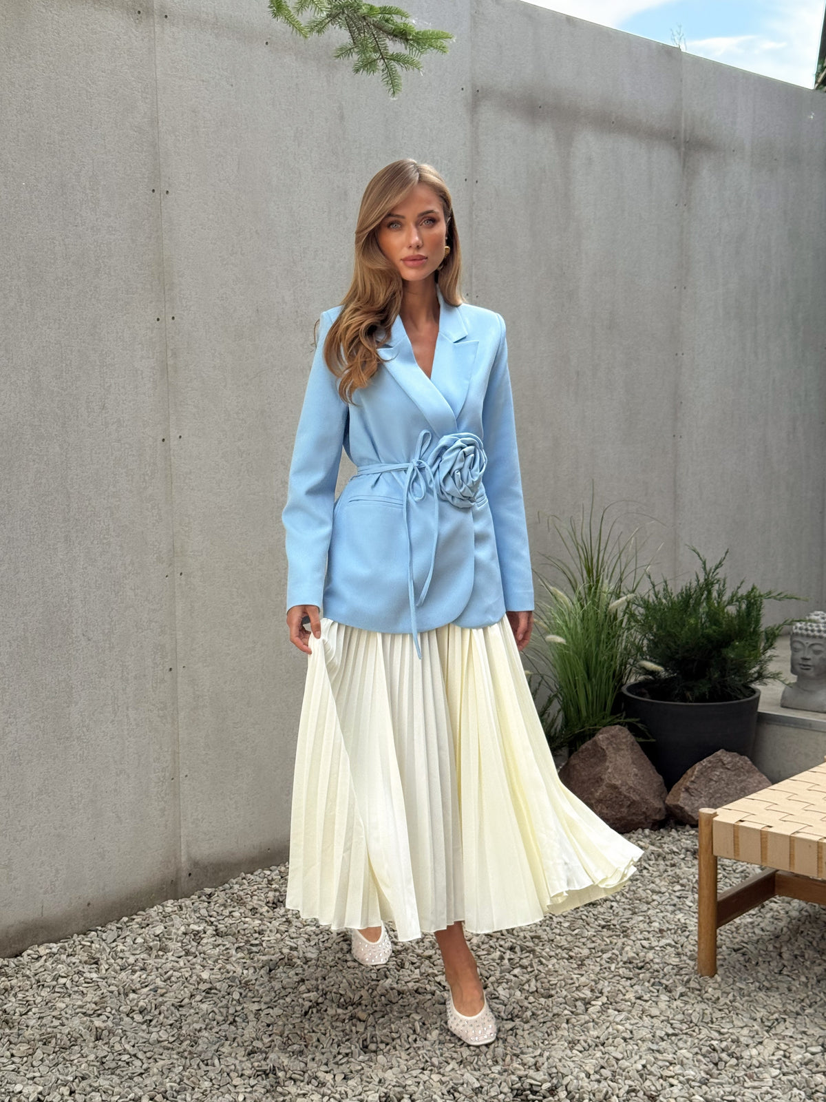 Camélia Wrap Blazer