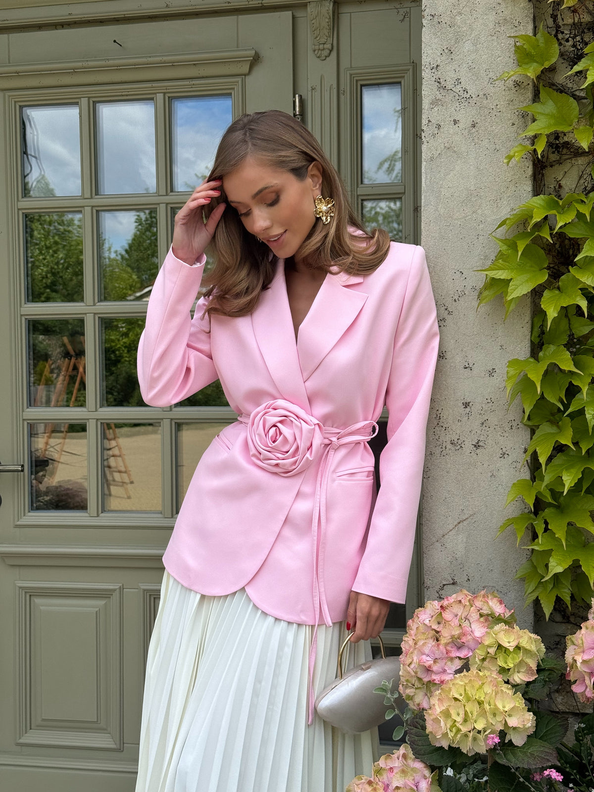 Camélia Wrap Blazer
