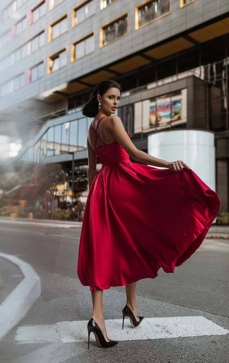 Satin Grace Dress