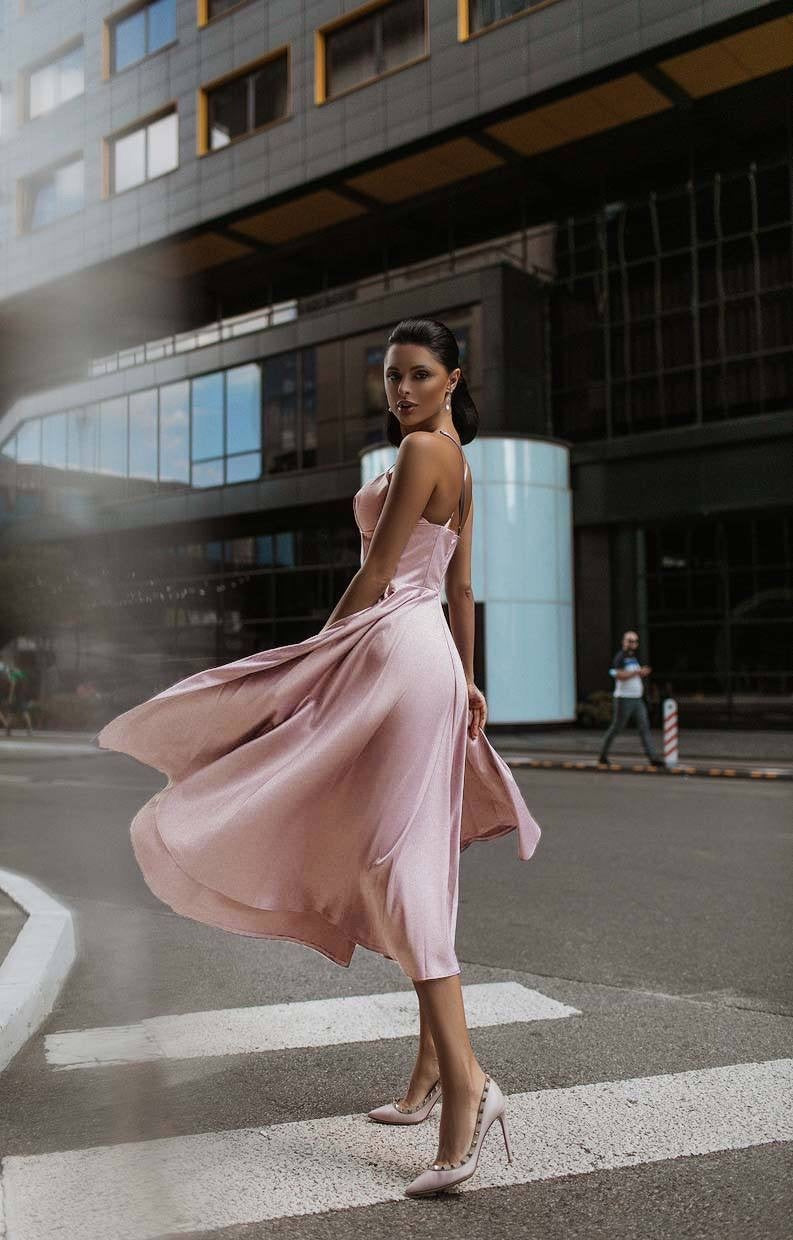 Satin Grace Dress